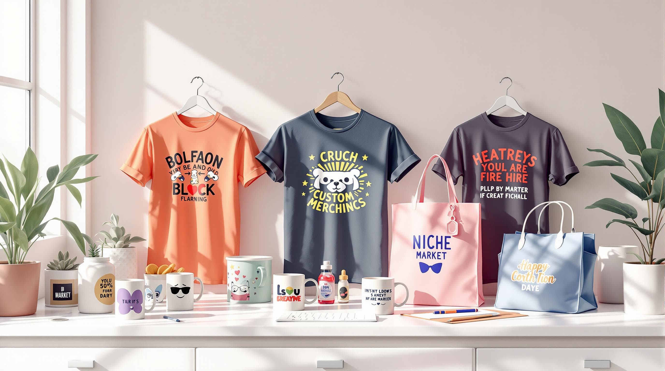 How Custom Merchandise Boosts Niche Market Positioning
