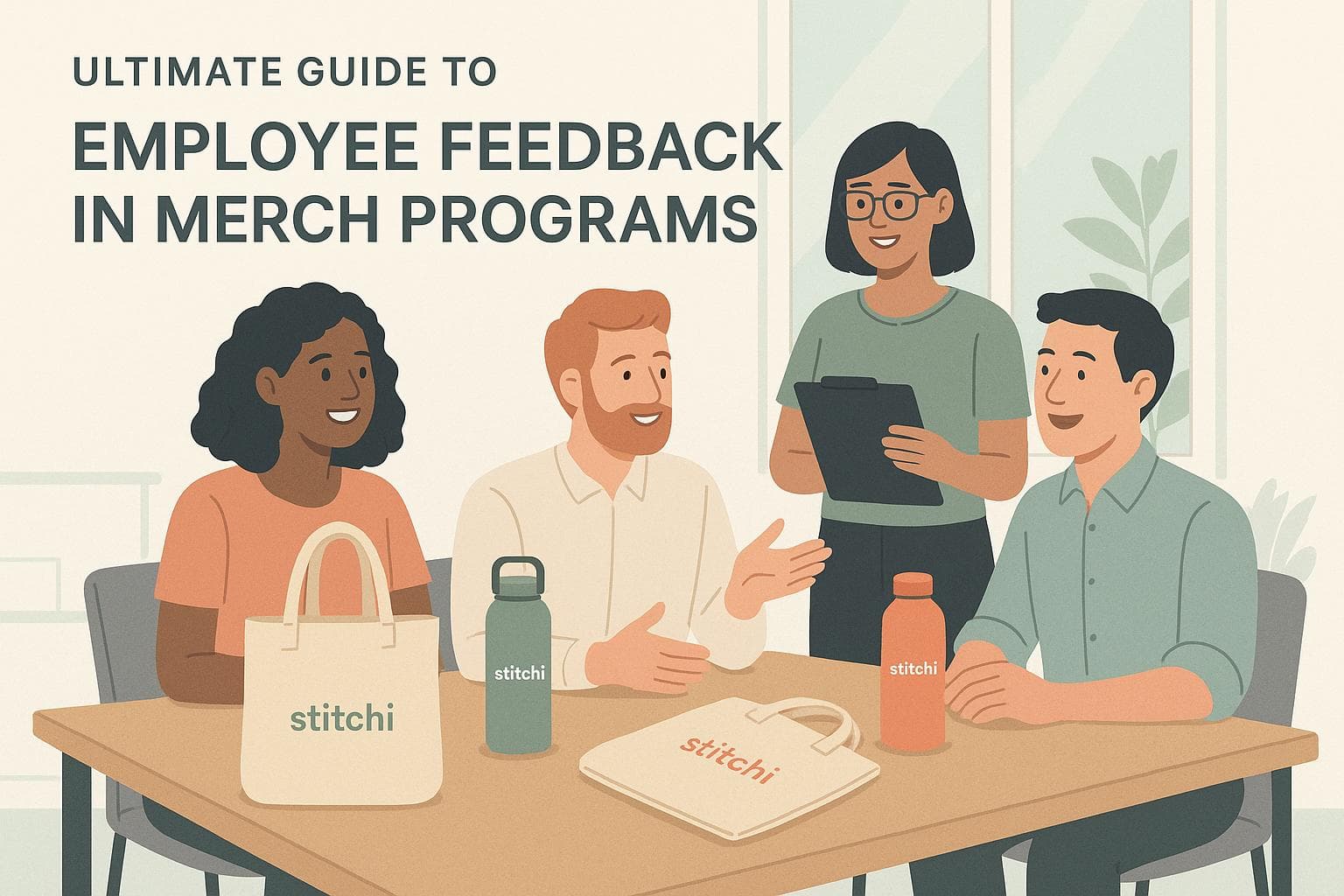 Cover image for Ultimate Guide to Employee Feedback in Merch Programs