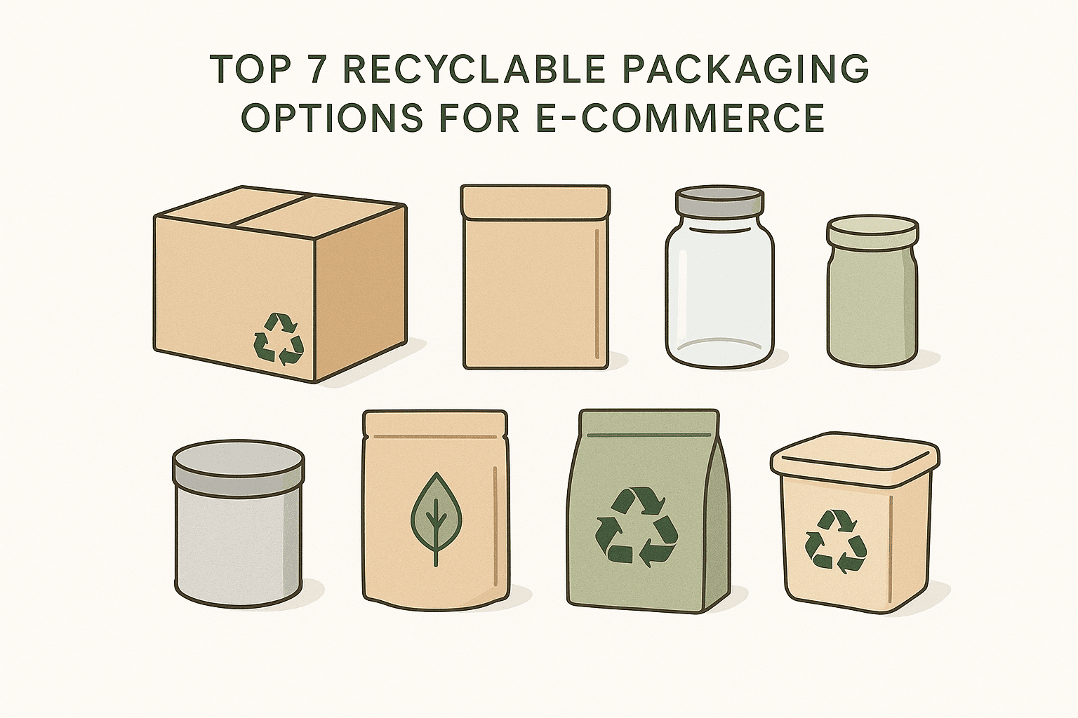 Cover image for Top 7 Recyclable Packaging Options for E-Commerce